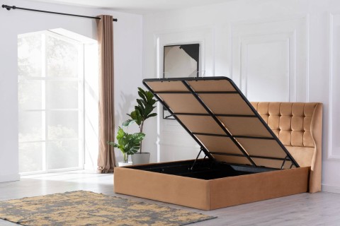 Art Bed With Storage 180x200 `