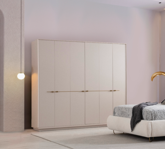 SOFTLAND SIX DOOR WARDROBE `